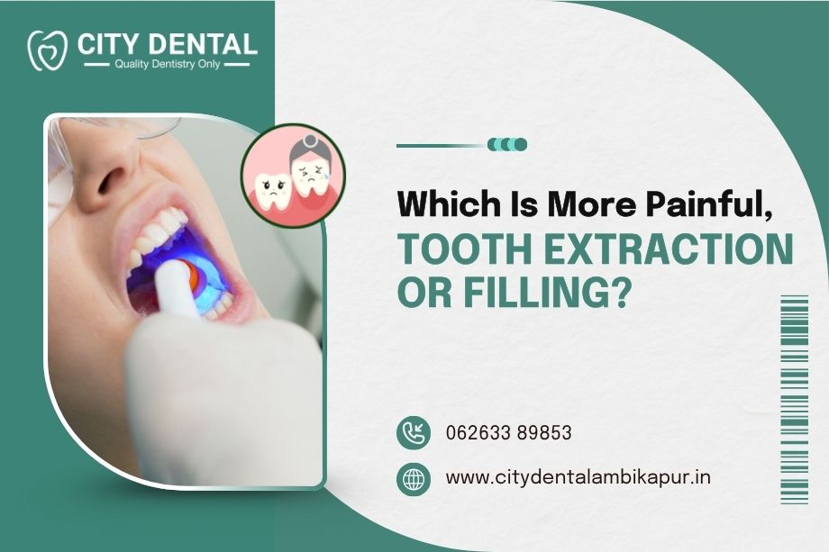 Which is More Painful, Tooth Extraction or Filling?